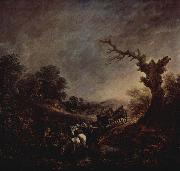 Thomas Gainsborough Sunset oil on canvas